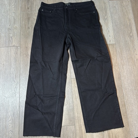 NWT! Banana Republic Black Super High-Rise Wide-Leg Jean - Multiple Sizes🔹 - Picture 5 of 6